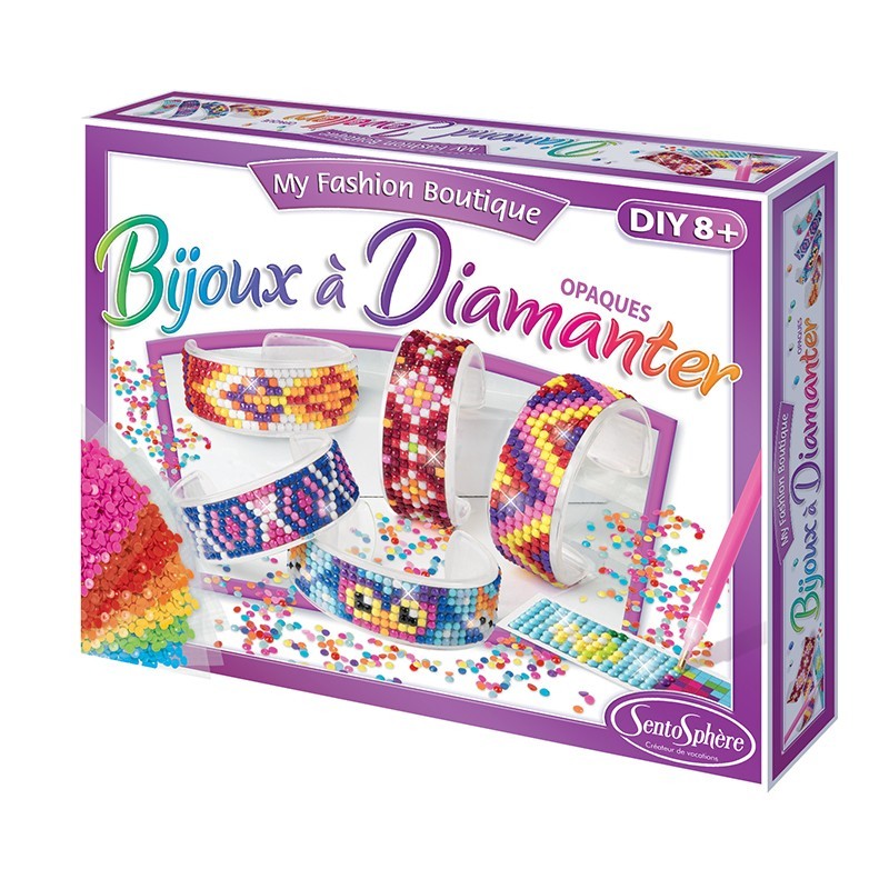 BIJOUX A DIAMANTER OPAQUES